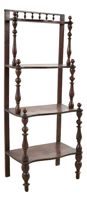 Vintage Wooden Bookcase