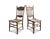 Early 20th Century Antique Pressed Back Spindle Chairs - A Pair For Sale - Image 5 of 11