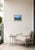 Textile Three Cottages Beneath the Santa Ynez Mountains, Original Oil Painting For Sale - Image 7 of 10
