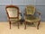 French Carved Mahogany Armchairs, 1910, Set of 2 For Sale - Image 6 of 15