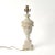 Stone Vintage Carved Alabaster Lamp For Sale - Image 7 of 13