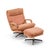 Milo Baughman for Directional Mid Century Swivel Lounge Chair With Ottoman For Sale - Image 9 of 9