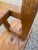 Rustic Oak Farmhouse Bench, 1950s For Sale - Image 12 of 18