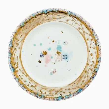 Set of 2 Dinner Coupe Plates Ø27 Dafne For Sale - Image 6 of 6