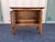 Wood Vintage Chinoiserie Walnut Nightstand or Side Table For Sale - Image 7 of 12