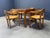 Pine Wood Dining Table and Chairs C.J. Rosengaarden, 1970s, Set of 5 For Sale - Image 9 of 13