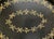 Late 20th Century Late 20th Century Pair of Oval Tole Tray Tables With Folding Stands Chinoiserie Style Regency Black Gold Contemporary Décor For Sale - Image 5 of 5