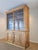 19th Century Grand Antique English Pine Cabinet With Glass Doors - Circa 1890 For Sale - Image 5 of 14