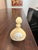 French Provincial Set of 4 Vintage Porcelaine Franklin Jasperware-Style Floral Perfume Bottles For Sale - Image 3 of 10