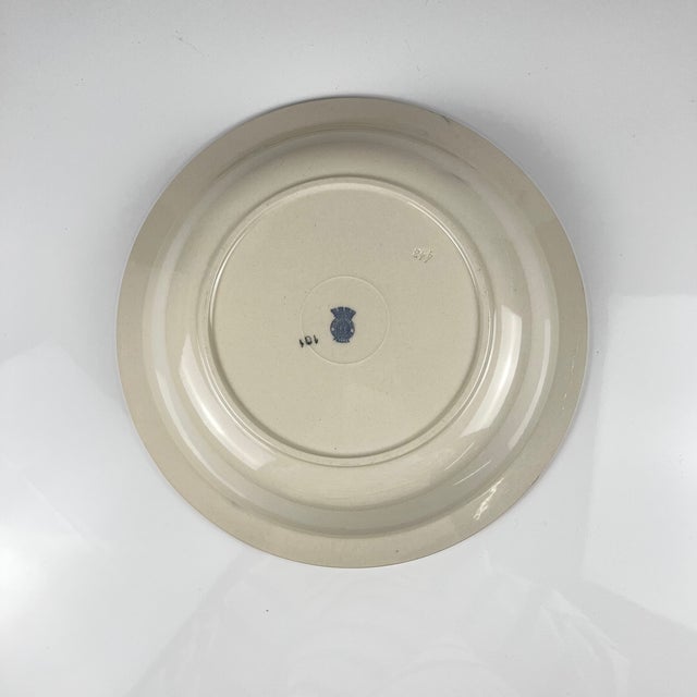 Low Salad Bowl from Badonviller, 1920s For Sale - Image 6 of 9