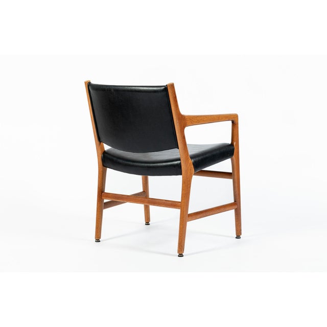 Hans J. Wegner Jh507 Oak Dining Armchairs for Johannes Hansen (Attr.), Set of 6, Denmark, Circa 1965 For Sale - Image 10 of 18