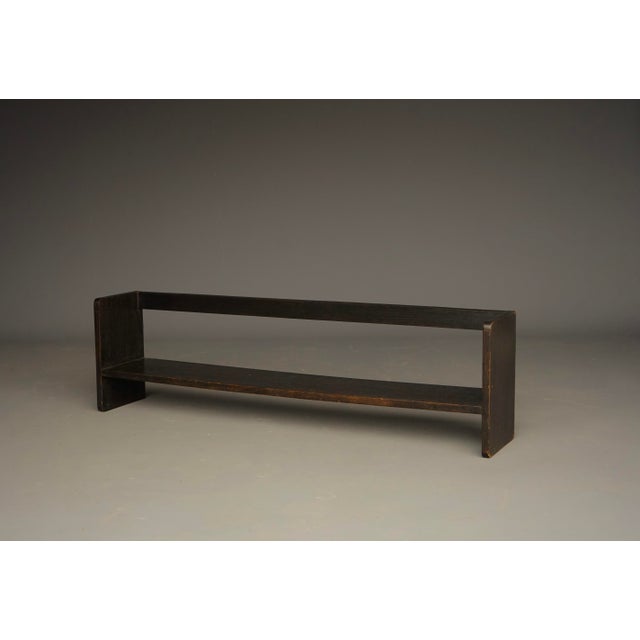 Modernist Bauhaus Oak Book Shelf, 1930s For Sale - Image 6 of 11