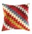 Contemporary Bohemian Multi Colors Velvet Ikat Pillow For Sale - Image 4 of 5