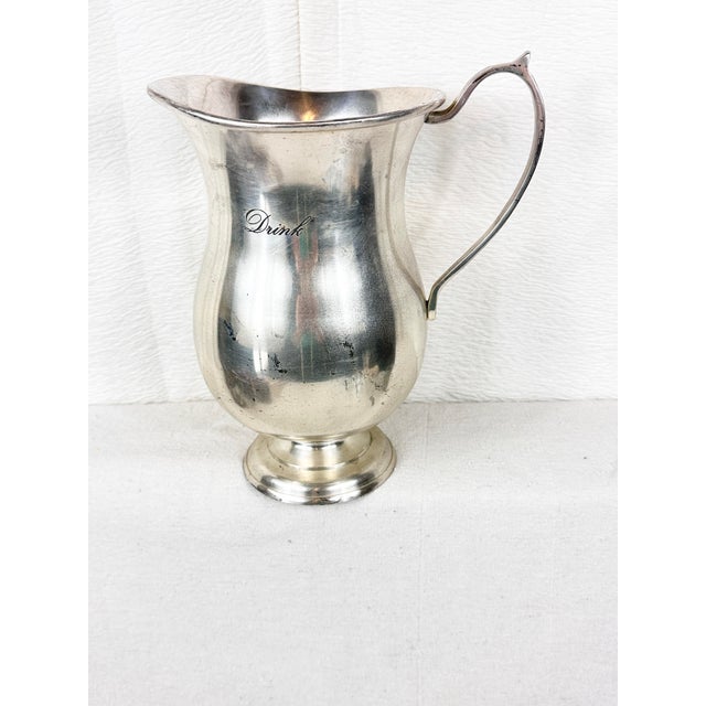 Pottery Barn Pottery Barn Hotel Collection Water Pitcher For Sale - Image 4 of 9