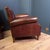 Art Deco Sheep Leather Club Armchair, 1950s For Sale - Image 3 of 15