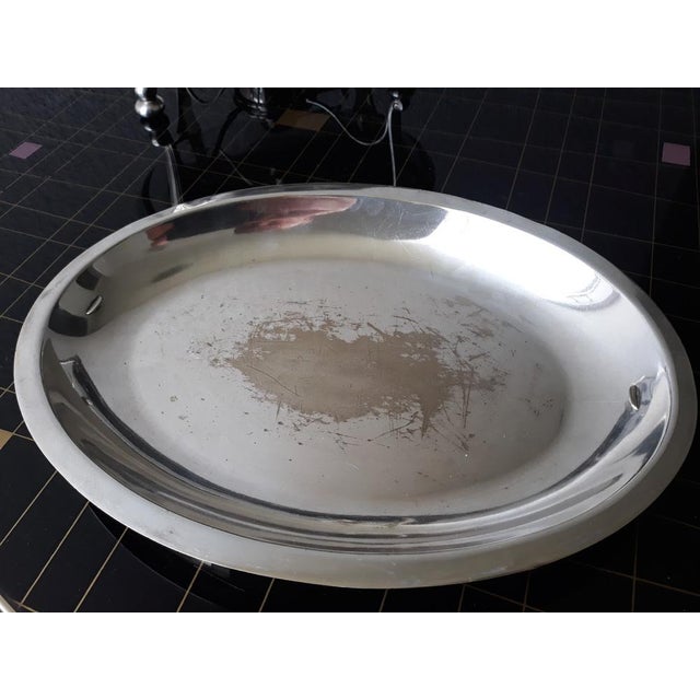 Silver Antique Silver-Plated Food Warmer from W. H. & S. Cross Arrows William Hutton & Sons, 1900s, Set of 6 For Sale - Image 8 of 17