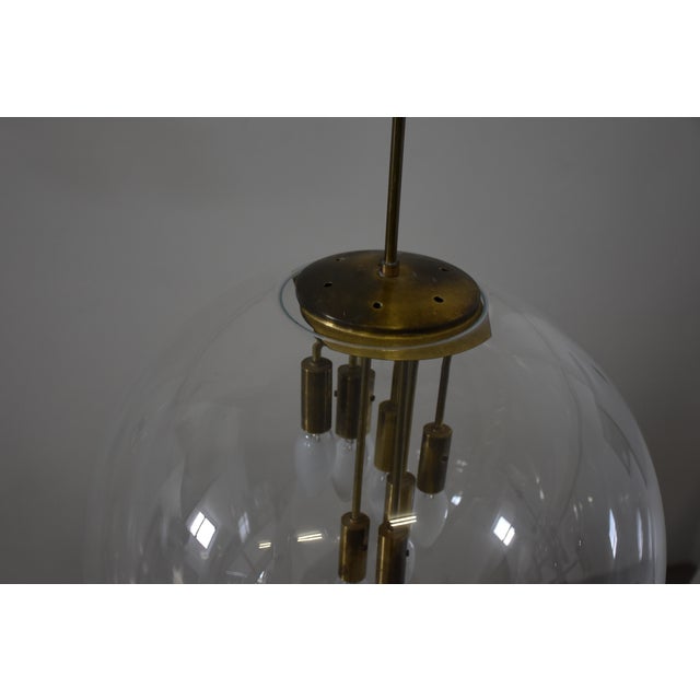 Large Mid-Century Dutch Big Ball Lamp, 1970s For Sale - Image 11 of 12