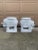 White A Palm Beach Icon | 1970s White Wicker Elephant Drinks Tables, Pair For Sale - Image 8 of 10