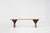 Wood Rustic Wooden Bench with Brown Painted Feet, France, 1890s For Sale - Image 7 of 11