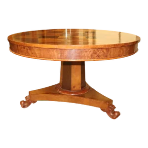 Mid 19th Century Biedermeier Dining Table or Center Table
