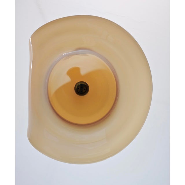 Hat-Shaped Pendant Lamp in Murano Glass attributed to Paolo Venini, Italy, 1970 For Sale - Image 15 of 18