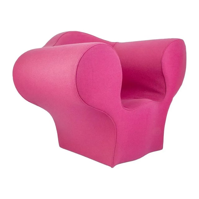 Pink Pink 'Big Easy' Lounge Chair by Ron Arad for Moroso For Sale - Image 8 of 12