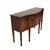 Vintage Mahogany Bow Front Buffet Server Hepplewhite Style Sideboard For Sale - Image 11 of 18