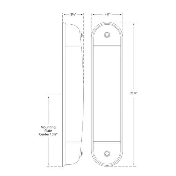 Visual Comfort Thomas O'Brien for Visual Comfort Signature Selecta Long Sconce in Chrome with White Glass For Sale - Image 4 of 4