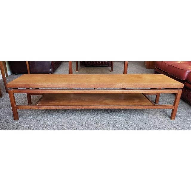 Mid Century Modern Teak Coffee Table C 1960 Chairish