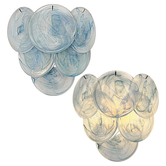 Wall Sconces Murano Discs, 1990s, Set of 2 For Sale - Image 12 of 12
