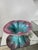 Blue and Pink Ceramic Dish, 1970s For Sale - Image 14 of 18