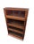 Wood Leaded Glass Oak Barrister Bookcase For Sale - Image 7 of 17