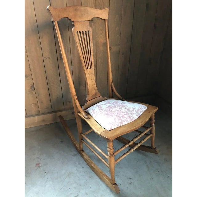 Vintage Children's Rocking Chair from The King Spring For Sale - Image 12 of 12