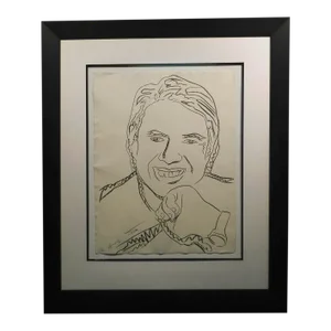1977 Andy Warhol "Jimmy Carter III" Pencil Signed and Numbered Screenprint on Paper