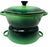 Le Creuset 12oz Petite Oval Casseroles in Bamboo Green - Set of 4 For Sale - Image 4 of 11