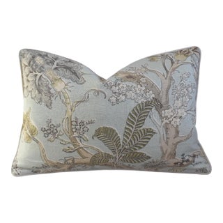Beautiful P. Kaufmann Florabunda Floral Botanical Feather/Down Pillow For Sale