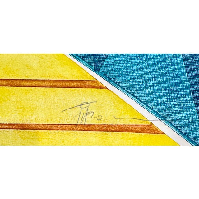 Paper Gerard Fitremann (French, B. 1946) — Pair of Signed Etchings With Aquatint, Limited Edition 38/90 & 61/90, 30" X 22" For Sale - Image 7 of 18