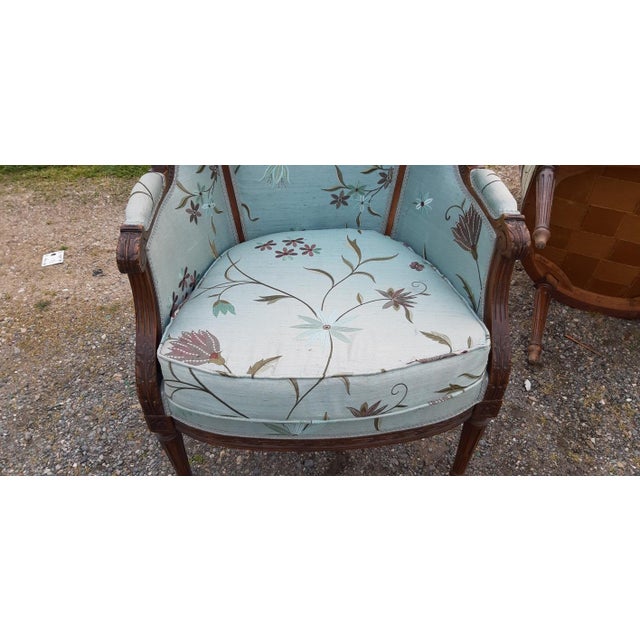 Cabriolet Wingback Armchairs, 1930s, Set of 2 For Sale - Image 12 of 15