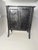 Metal Vintage Industrial Cabinet in Steel Cabinet with Glass Top, Pre-1900s For Sale - Image 7 of 17