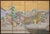 C. 1940s Vintage Chinese Painted Folding Screen "Flying Kites" For Sale - Image 16 of 16