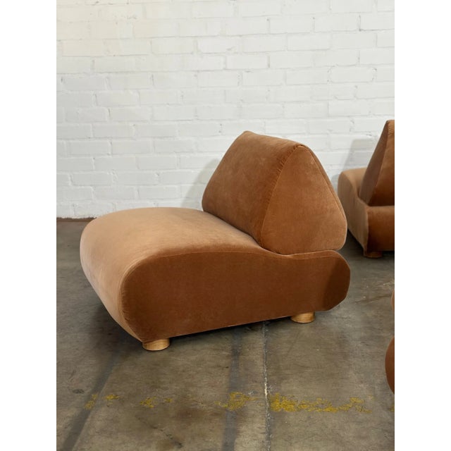 As pictured W115 D55 H29 Single Piece: W29 D35 SW29 SD20 SH14.5 Corner Piece: W35 D35 H29 SW19 SD19 SH13 Isosceles Modular...