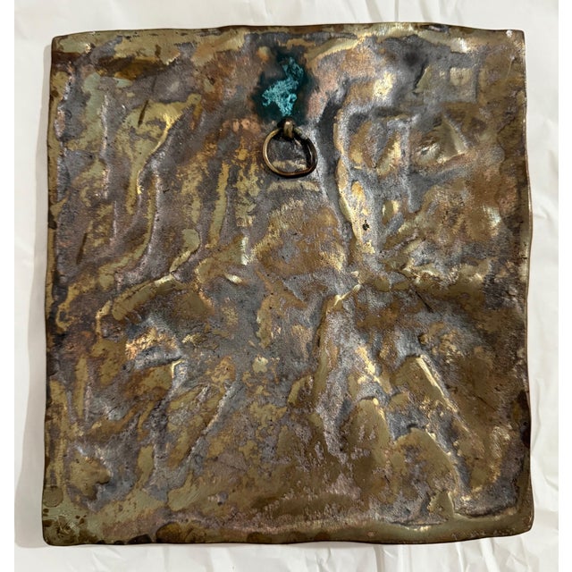 Leonard Baskin, Bronze Sculpture Wall Relief Judaica Jewish Matriarchs Modernist Leonard Baskin, 1998 For Sale - Image 4 of 16