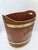 Wood Maritime Wooden Bucket with Brass Hoops, 1960s-1970s For Sale - Image 7 of 14