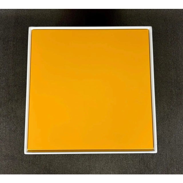 Metal Vintage Mid Century Modern Side-Coffee "1966 Collection" Tables by Richard Schultz for Knoll For Sale - Image 7 of 9