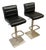 Zuri Furniture Lush Adjustable Swivel Bar Stools, Pair For Sale