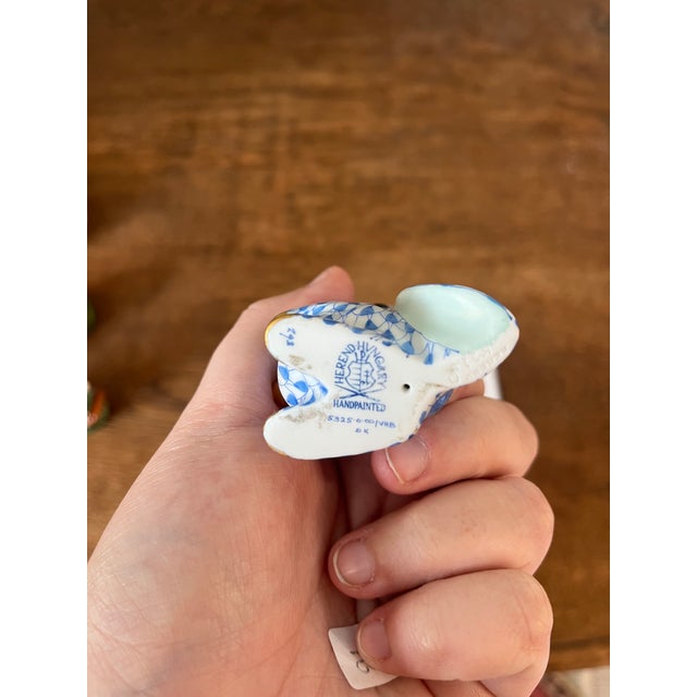 Perfect for the Herend collector or to put in that special someone’s Easter basket. This Hand painted bunny rabbit is...