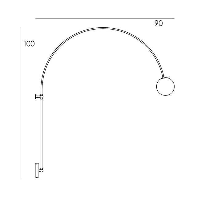 Artemis I Wall Light by Nicolas Brevers for Gobolights Chairish