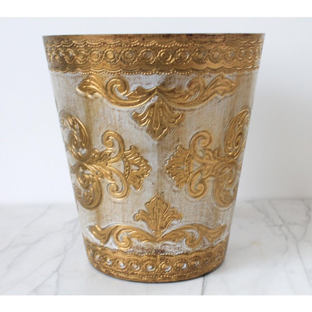 Vintage Italian Wastebasket For Sale - Image 4 of 8