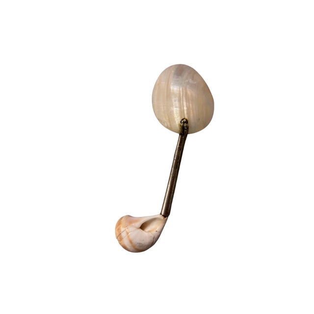 Abstract Mother of Pearl Caviar Spoon For Sale - Image 3 of 3