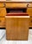 1940s John Stuart Blonde Wood 3-Piece Vanity, Mirror & Bentwood Stool For Sale - Image 9 of 18